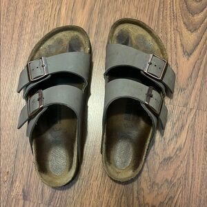 Birkenstock Gray Arizona Sandals